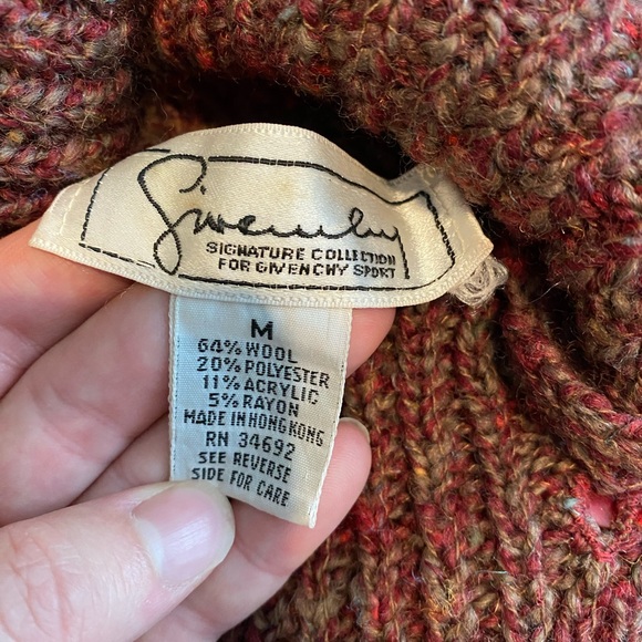 Vintage Givenchy Sport Turtleneck Sweater - Picture 3 of 3